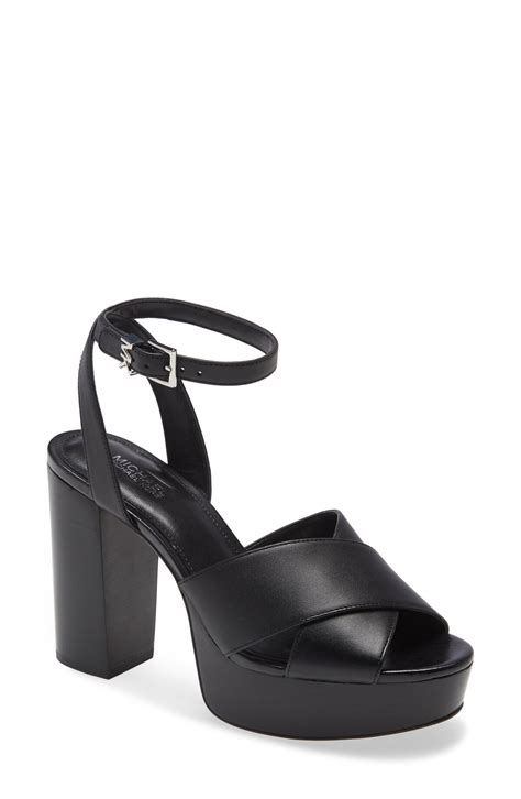 michael kors odette|Michael Michael Kors Odette Platform Sandals .